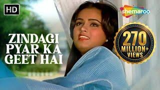 Zindagi Pyar Ka Geet Hai  Lata M  Rajesh Khanna  Souten  HD [upl. by Akino228]