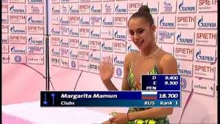 Margarita Mamun Siegerin Keulen  GAZPROM GymnastikWeltcup 2014 [upl. by Oidale]