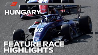 F3 Feature Race Highlights  2023 Hungarian Grand Prix [upl. by Tatiania]