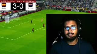 Spain vs Croatia  UEFA Euro Cup 2024 I eFootball Pes 21 Gameplay PLSL 7 [upl. by Ydaf]