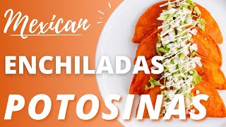 Enchiladas Potosinas Recipe Vegan amp GlutenFree [upl. by Storer]