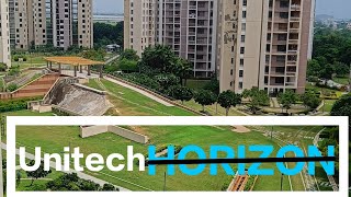 Unitech Horizon  Unitech Horizon Society  Greater Noida  Inside Visit [upl. by Gerry662]