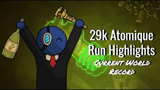 29k Atomique Run Highlights Previous World Record  We Need to go Deeper [upl. by Naujej]