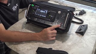 Icom IC705 Go Bag W2HVH Custom Enclosure All Handmade In The USA Complete Review [upl. by Ulrich]