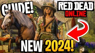 FULL Red Dead Online NATURALIST Role GUIDE 2024 Level Up FAST [upl. by Arhsub]