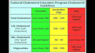 Cholesterol Normal Range ChartLDLHDLTotal Cholesterol Triglycerides Borderline DesirableHigh [upl. by Leoline995]