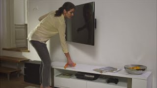 Organize your house with a Vogels TV bracket [upl. by Enwahs212]