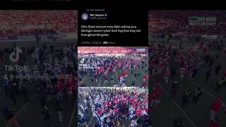 Fight Breaks Out After MichiganOhio State Game [upl. by Ursel]