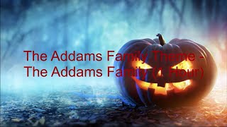 The Addams Family Theme from The Addams Family 1 Hour lyrics [upl. by Galina]