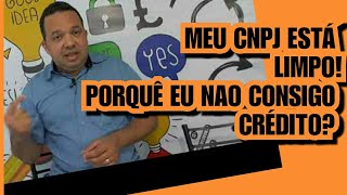 MEU CNPJ ESTÃ LIMPO PORQUE EU NÃƒO CONSIGO CRÃ‰DITO  ALESSANDRO MOTA ASSESSORIA [upl. by Suzette]