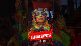 Mexican tribe theme rooftop bar in Bangkok Tulum sky bar Thailand night Life [upl. by Nelrah]