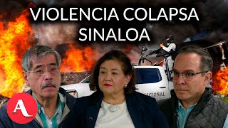 Violencia en Culiacán es como ojo de huracán que se quedó varado por más 30 días Sociedad Civil [upl. by Hidie]