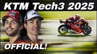 BREAKING NEWS Enea Bastianini and Maverick Viñales Join KTM Tech3 for 2025 MotoGP Season motogp [upl. by Ameh812]