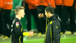 Reus amp Lewandowski Handshake Bros [upl. by Casia856]