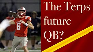 The next Terps QB Interview with 2027 QB Peter Bourque [upl. by Sallad]