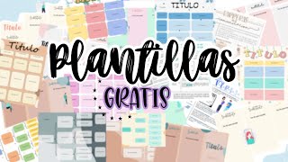 PLANTILLAS GRATIS ¿Cómo descargarlas Computadora IpadCelular  Ale Digitaal ♡ [upl. by Bobbee501]