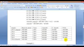 comptabilité générale S2 quot les Amortissements partie 3  amortissement constant 22quot [upl. by Ogdan]