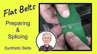 Flat Belt Fabricating and Splicing  Synthetic Belts [upl. by Karel]