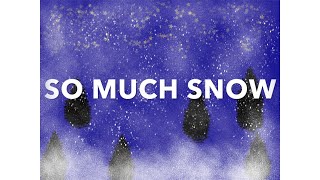 Christmas song SO MUCH SNOW chords and words in description [upl. by Dreher]