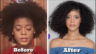 Deep Conditioning Changed My Natural Hair  3C 4A 4B [upl. by Shien]