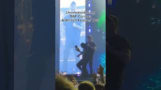 Unreleased RAF Camora Song  Anthrazit Forever Tour München 2024 [upl. by Leirad]