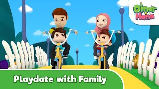 Playdate with Families  Islamic Series amp Songs For Kids  Omar amp Hana English [upl. by Coster]