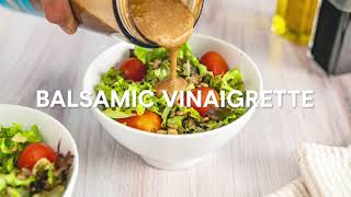 Balsamic Vinaigrette BlendJet Recipe [upl. by Ainnos]