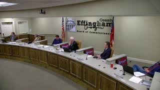 Effingham County Board of Commissioners Meeting January 16th 2024 [upl. by Llieno]