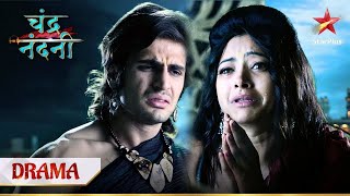 Nandni ne jode Chandragupta ke aage apne haath  Chandra Nandni [upl. by Nisotawulo]