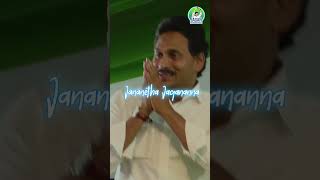 Jananetha Jagananna Song Fan Video For Jananetha Mana CM YS Jagan  YS Jagan shortsfeed fan [upl. by Bradeord232]