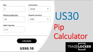 How to Calculate Lot Size On TradeLocker [upl. by Rojam834]