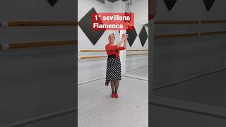 Te enseño cómo bailar SEVILLANAS FLAMENCAS para la feria bailarsevillanas flamenco [upl. by Cindee731]