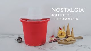 ICMP4RD  4 QT Electric Red Ice Cream Bucket at Walmart [upl. by Reinwald]