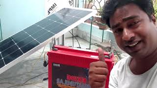 How to Charge a Battery using Solar Panel full Demonstration  Loom Solar panel Review [upl. by Cardwell497]