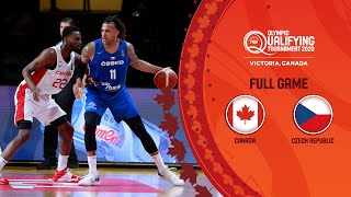 SEMIFINALS Canada v Czech Republic  Full Game  FIBA Olympic Qualifying Tournament 2020 [upl. by Maddeu]