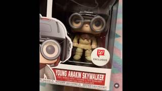 Walgreens Exclusive Anakin Skywalker With Pod Racer Helmet Funko Pop [upl. by Hereld665]