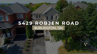 5429 Robjen Road Burlington ON  NEW LISTING  Vieira Real Estate Associates [upl. by Noam341]