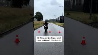 Wat ging er fout bij de linker leerling😝🥺❌ motorrijles motorrijlessen motorrijschool [upl. by Ewart706]