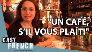 How to Order Coffee in a French Café  Super Easy French 75 [upl. by Vasquez]