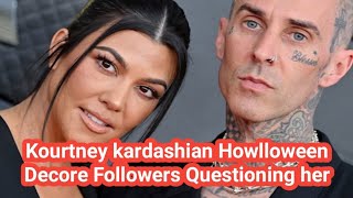 Kourtney Kardashian’s Halloween Decor Has Followers Questioning Her Parenting [upl. by Korella]