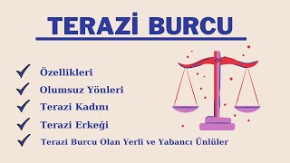 Terazi Burcu Özellikleri Olumsuz Yönleri Terazi Kadını ve Erkeğinin Tipik Özellikleri Ünlüleri [upl. by Mcquillin805]