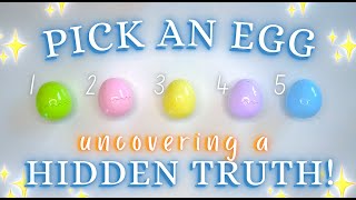 A HIDDEN MESSAGE Ready To Be REVEALED 🥚👀 Detailed Tarot Reading ✨ [upl. by Ventre815]