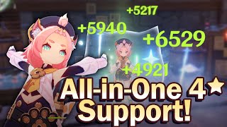 Flexible 4★ SUPPORT Updated DIONA GUIDE Best Build amp Gameplay Tips  Genshin Impact 22 [upl. by Diehl]