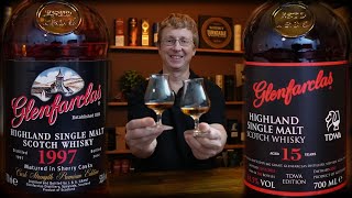 Glenfarclas  1997 Cask Strength Premium Edition vs 15 Jahre TDWA [upl. by Zita]