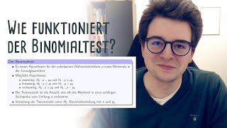 Wie funktioniert der Binomialtest 💡 [upl. by Bryan]