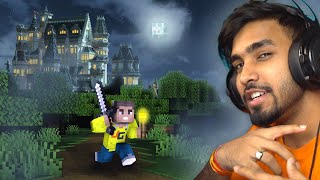 MINECRAFT HIDE AND SEEK IN HAUNTED CASTLE [upl. by Nessah613]