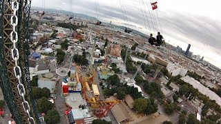 120 Meter Prater Turm ONRIDE Video Wiener Prater 2016 [upl. by Leighland]