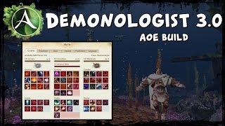 ArcheAge  Demonologist 30  my best AoE farming build [upl. by Malamut]