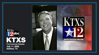 KTXSABC Commercial Breaks July 11 2002 [upl. by Sudnor]