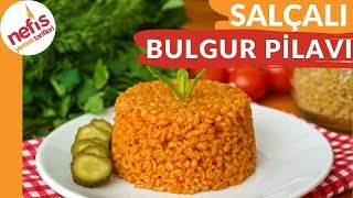 Tane Tane Salçalı Bulgur Pilavı Tarifi [upl. by Nylaras321]